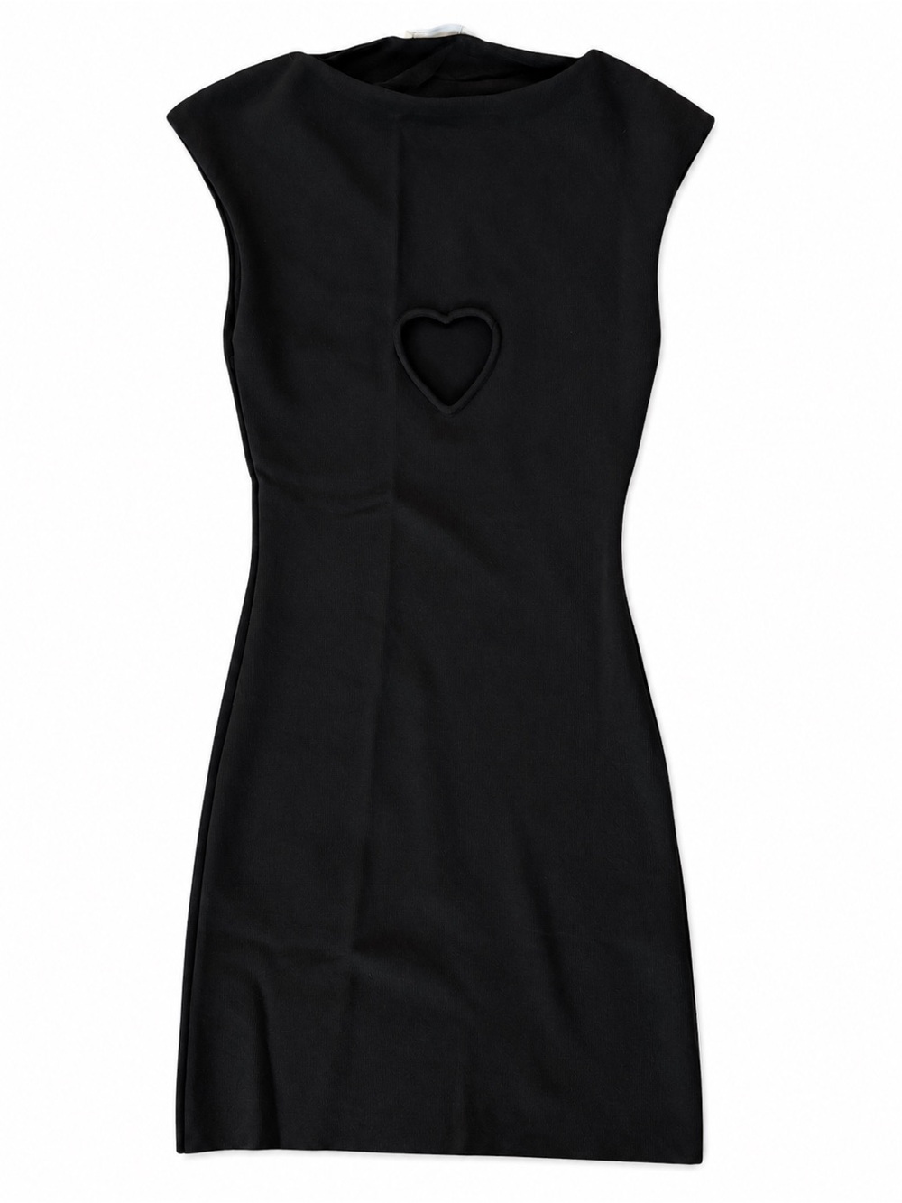 kate spade Black Mini Dress with Heart Cutout